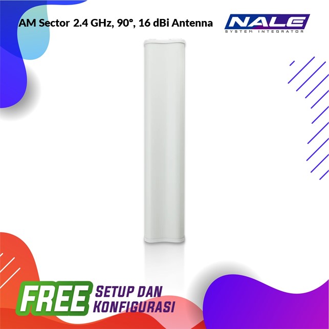 Ubiquiti airMAX Sector 2.4 GHz, 90º, 16 dBi Antenna