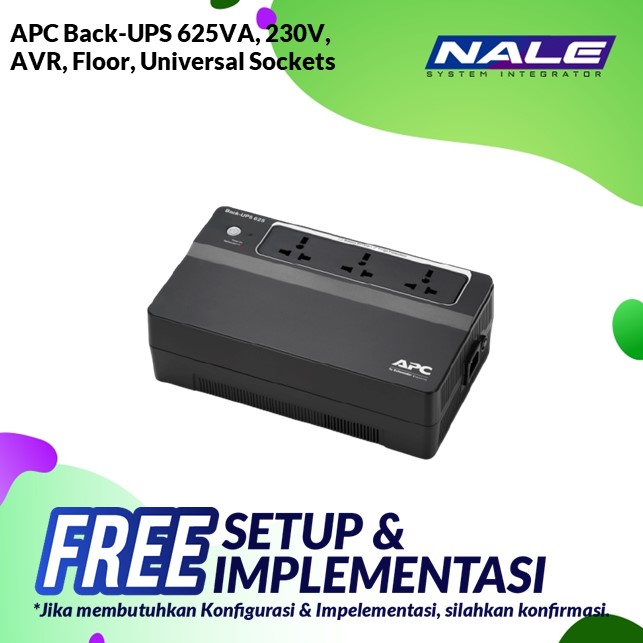 APC Back-UPS 625VA, 230V, AVR (BX625CI-MS)