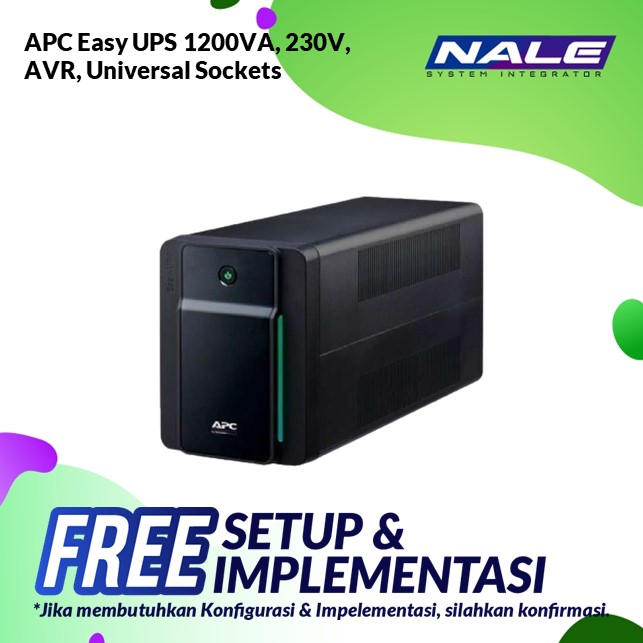 APC Easy UPS 1200VA, 230V, AVR (BVX1200LI-MS)