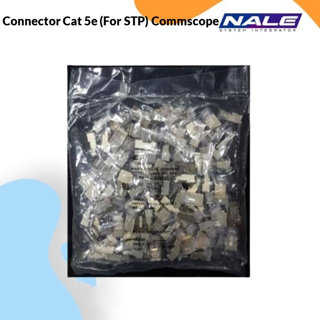 Connector Cat 5e (For STP) Commscope [100 Pcs]