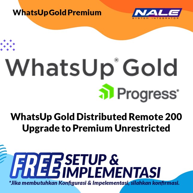 WhatsUp Gold Distributed Remote 200 Upgrade to Premium Unrestricted