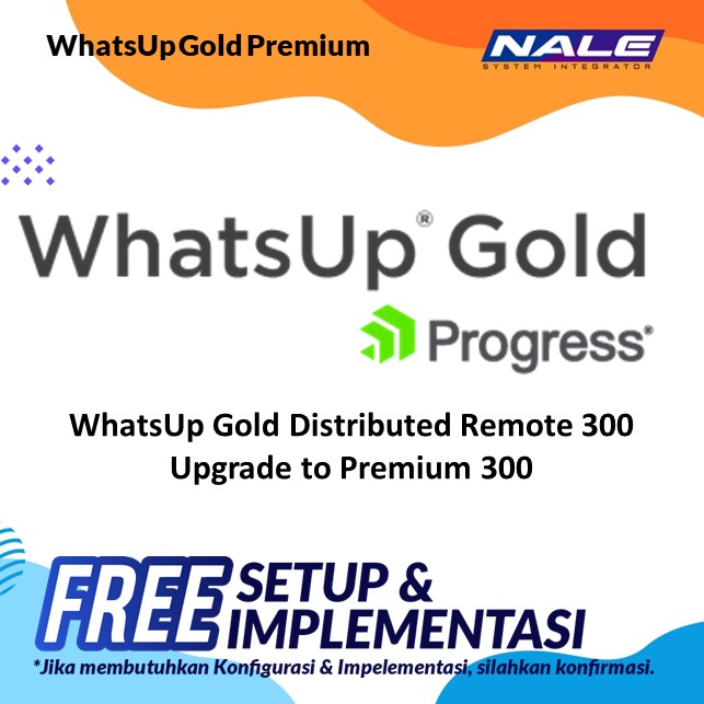 WhatsUp Gold Distributed Remote 300 Upgrade to Premium 300