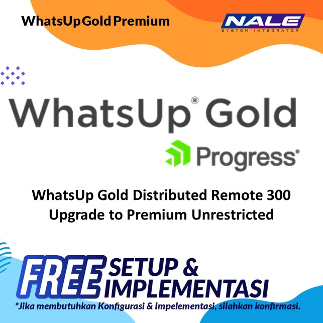 WhatsUp Gold Distributed Remote 300 Upgrade to Premium Unrestricted