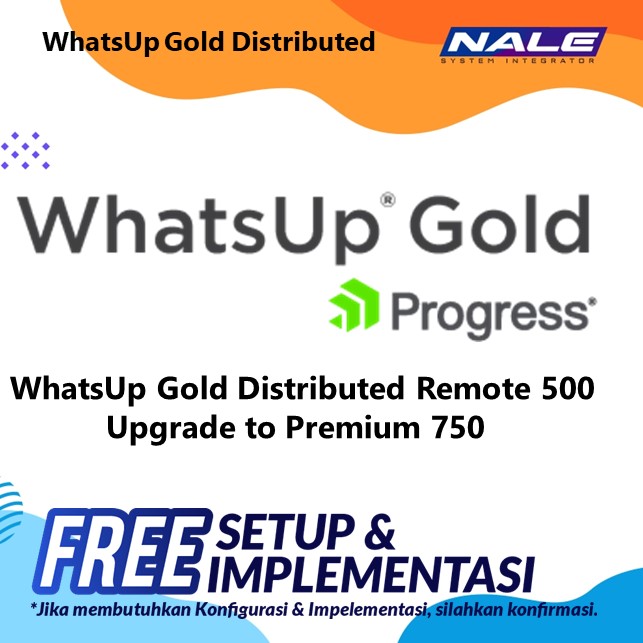 WhatsUp Gold Distributed Remote 500 Upgrade to Premium 750