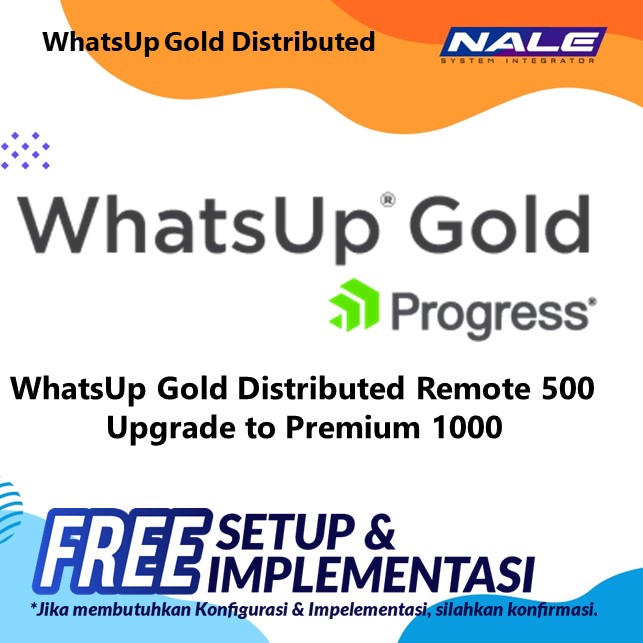 WhatsUp Gold Distributed Remote 500 Upgrade to Premium 1000