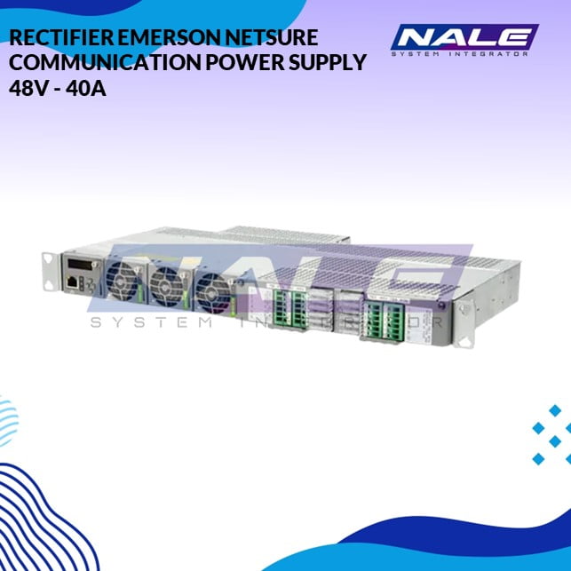 RECTIFIER EMERSON NETSURE COMMUNICATION POWER SUPPLY 48V – 40A