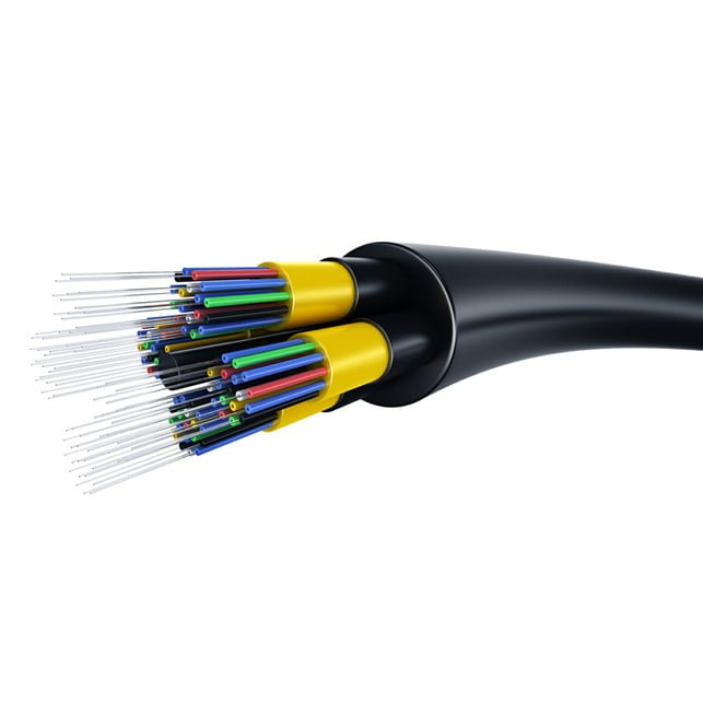 Sewa Fiber Optic 48 Core Included Cable and Material Support Per Meter/Bulan